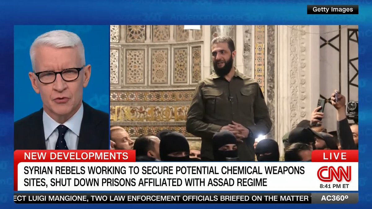 Watch the extraordinary moment when CNN's @ClarissaWard and her team find a Syrian inmate left behind in a secret prison. He was alone, hiding under a blanket without food or water for days, and unaware that Assad's regime had fallen.