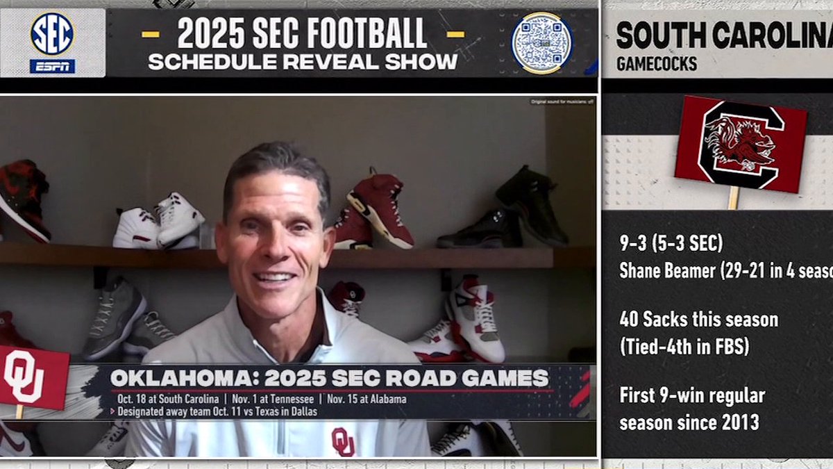“The toughest. The deepest. The most exciting. The biggest challenge in all of college football.” Oklahoma Football HC Brent Venables on playing in the SEC 🔥
