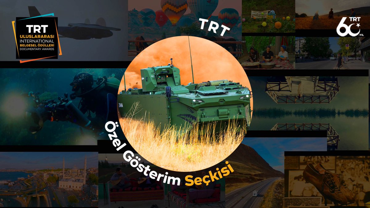 Belgesel tutkunları eşsiz bir deneyime hazır mısınız? 🧐 15. TRT Uluslararası Belgesel Ödülleri kapsamında, dünya çapında büyük ilgi gören TRT belgesel filmleri, izleyiciyle buluşuyor. 📽️ 📌 Yer: Fişekhane, İstanbul 🕜 Tarih: 12-15 Aralık 2024