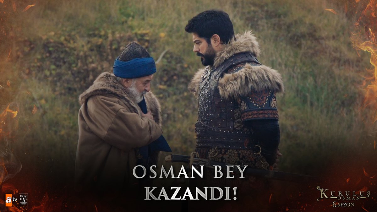 “Kazandın Osman...Pusat dahi sallamadan bu cengi kazandın. Kani olduk, büyüksün; devletlüsün.'' #KuruluşOsman heyecan dolu yeni bölümleriyle her çarşamba 20.00'de #atv’de! @kurulusdizisi Bozdağ Film atv