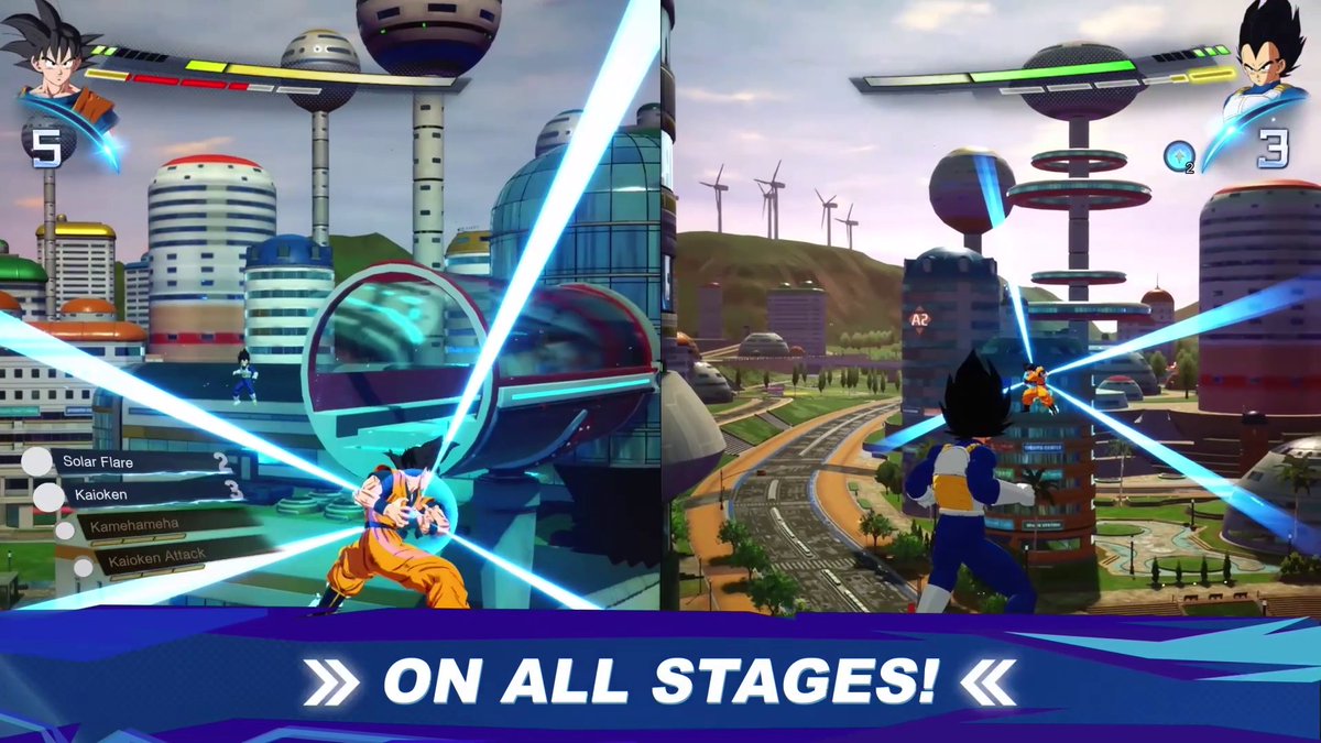 Attention, DRAGON BALL: Sparking! ZERO players! We have some great news for you! 🎉 A free update including split screen mode for all stages is now available! Play with your friends and enjoy the game together like never before! #DBSZ More details here:
