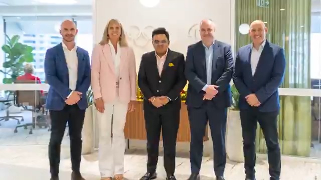 Very exciting time ahead for Cricket’s involvement in the Olympics movement - a meeting with the Brisbane 2032 organizing committee in Brisbane, Australia today. ICC | The Olympic Games | Cricket Australia | BCCI | #brisbane2032
