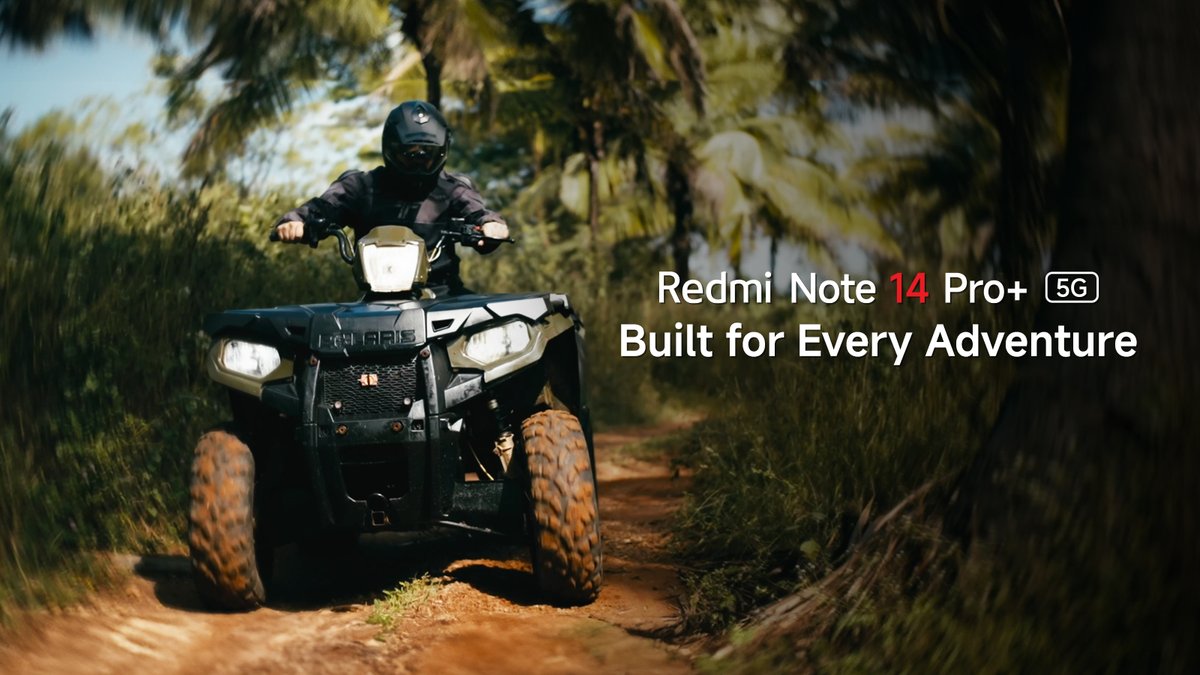 Durability redefined! 💪 Anuj Sharma tests the #RedmiNote14 Pro+ 5G on tough terrains. With IP68+69 &amp; Corning® Gorilla® Glass Victus® 2, this #SuperNote doesn’t just survive - it thrives. First sale tomorrow, 12 noon, starting from ₹29,999*. ▶️