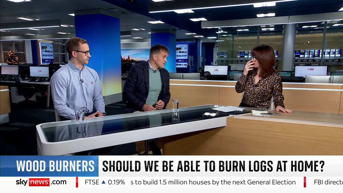 Is it time to ban wood burners? Tim Dexter from Asthma + Lung UK and StoveIndustry's Hugh Wells debate #KayBurley SS