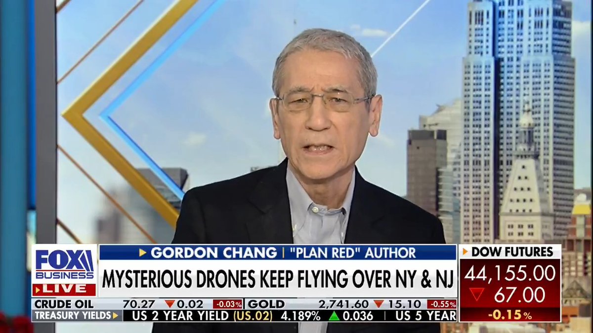 These drones are too large and too well organized to be the work of lobbyists: Gordon Chang