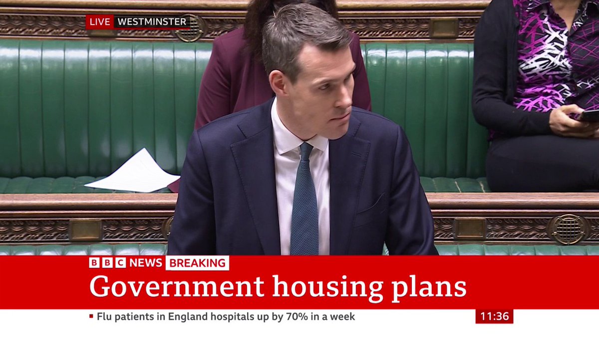 "England is in the grip of an acute and entrenched housing crisis... a generation locked out of home ownership," Matthew Pennycook says "The government is under no illusions about the scale of the task before us," the housing minister adds
