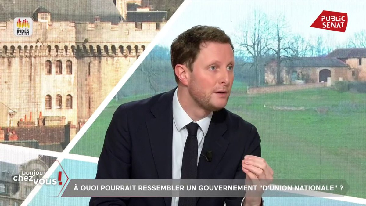 « Le pire serait un gouvernement qui soit entre les mains de Marine Le Pen : c’est ce qu’il s’est passé ces dernières semaines, (…) c’est elle qui, à la fin, a fait tomber le gouvernement » estime le secrétaire général délégué de Renaissance Clément Beaune #BonjourChezVous
