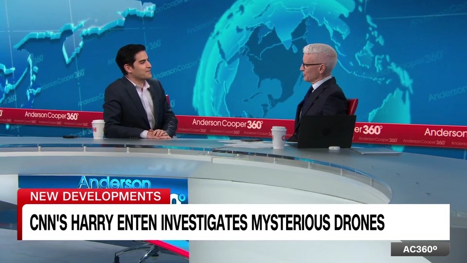 CNN Senior Data Reporter (((Harry Enten))) investigates the mysterious #drones flying over New Jersey.