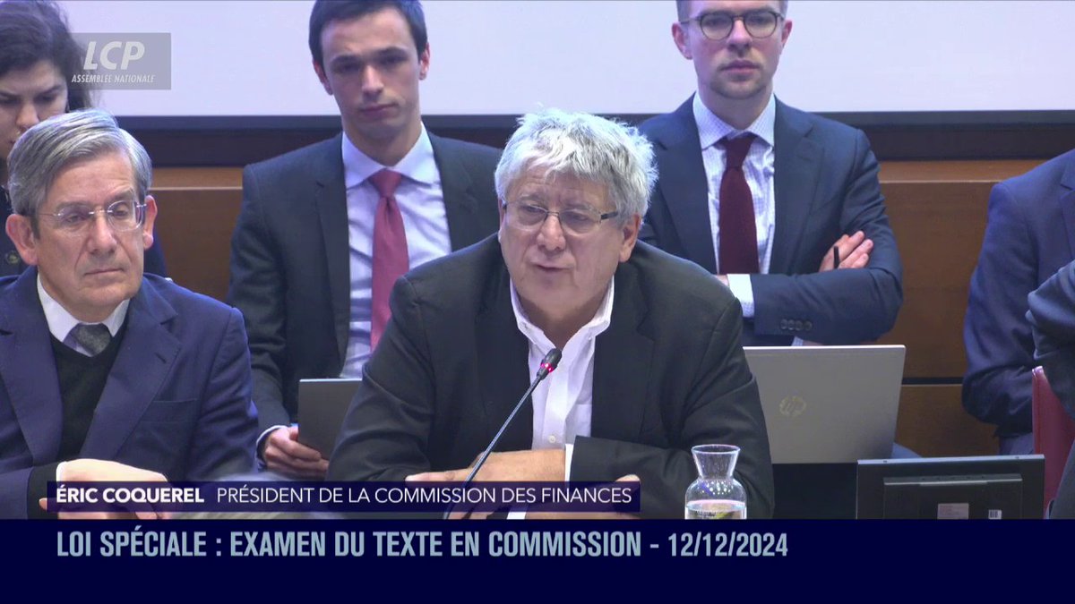 Éric Coquerel, c'est très fort. « J'avais noté que vous n'étiez plus rapporteur général, je n'avais pas encore noté que vous étiez président du Conseil constitutionnel. J'ai dû rater un épisode. »