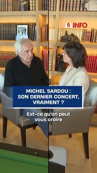 💬 « Il faut chanter pareil que ce que les gens ont en mémoire. » Michel Sardou revient avec Nathalie Renoux sur son dernier concert à La Défense Arena. 📌 Le concert de Michel Sardou, vendredi 13 décembre à 21H10, en exclusivité sur M6 - Coupe du Monde de la FIFA 2026™ et en streaming sur M6 - Coupe du Monde de la FIFA 2026™plusofficiel.