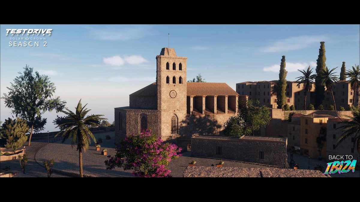 🎇 Welcome back to Ibiza! 🌴 From the cathedral to the rural landscapes, and the iconic Marina in between, explore Eivissa and its surroundings in Test Drive Unlimited Solar Crown. Discover Season 2 now on PC, PS5 & Xbox Series X|S!
