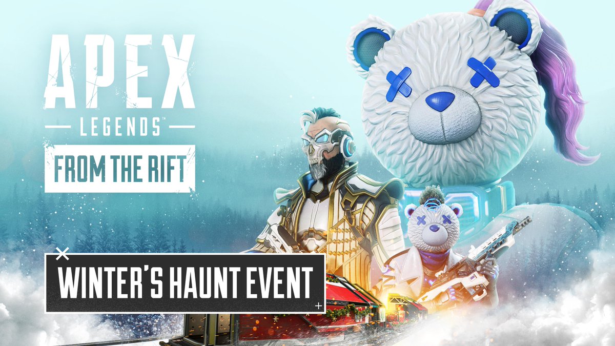 Face the frost in the Winter’s Haunt Event and the return of Winter Express! Collect 30 bone-chilling limited-time cosmetics and unlock 150 Heirloom Shards, Bloodhound’s Heirloom “Winter’s Bane,” and a Reactive “Attunement” Hemlok Skin. ❄️: