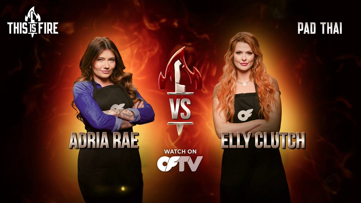 The perfect pad thai is no wok in the park 🍜🔥 Don't miss Elly Clutch and Adria Rae in an all-new #ThisIsFire... 📺 Tune in free: