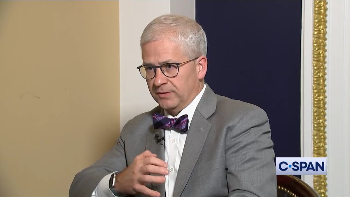 From C-SPAN retirement interview with Rep. Patrick McHenry: "I wanted nothing out of serving as Speaker Pro Tempore. Not a bill, not a job, not something in the future. Nothing. Once I made that decision, everything else was easy."