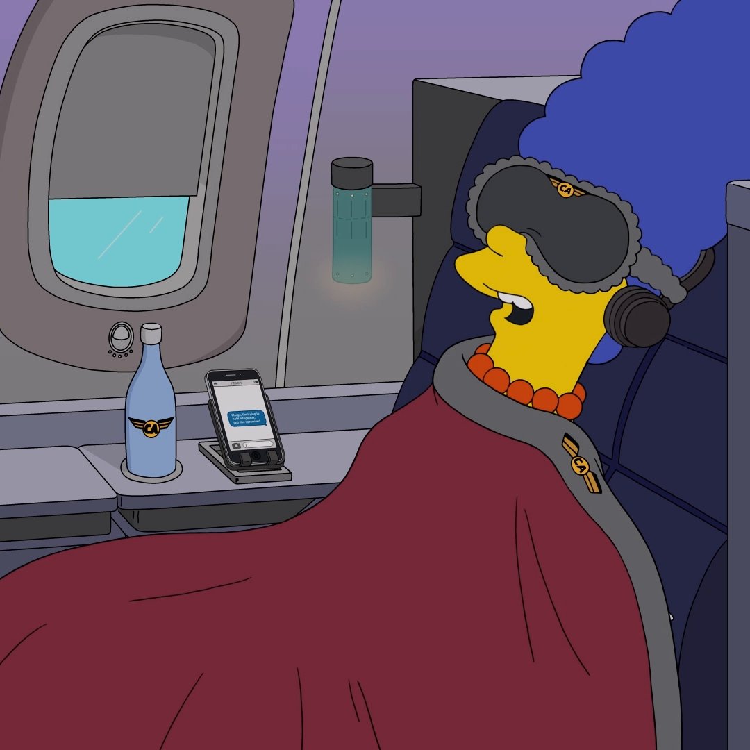 those still aren't the worst things i've seen on a plane 😨✈️ stream #TheSimpsons now on Hulu!