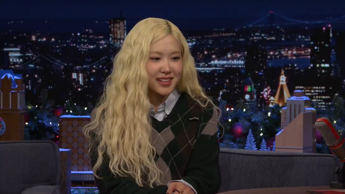ROSÉ explains how she became a singer ♡ #ROSÉonFallon #FallonTonight