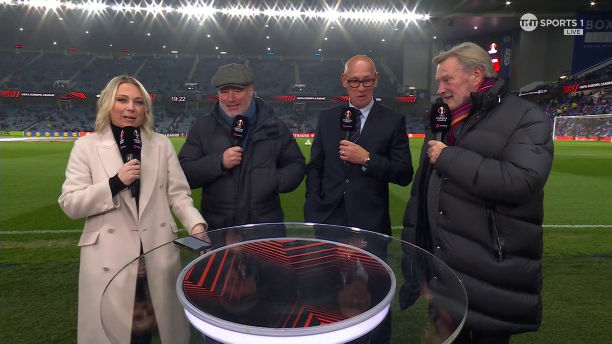 Now this is wholesome content 🤩 Ally McCoist, Glenn Hoddle and Mark Hateley reminisce about their playing days 💫 Emma Dodds | 📺 TNT Sports & discovery+ UK