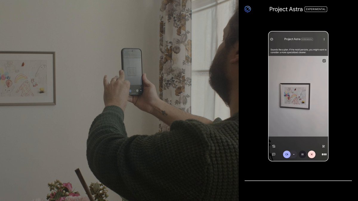 See how Robbie, an #earlyaccess trusted tester, uses Project Astra to explore and learn more about his surroundings, from his hometown to his own house.