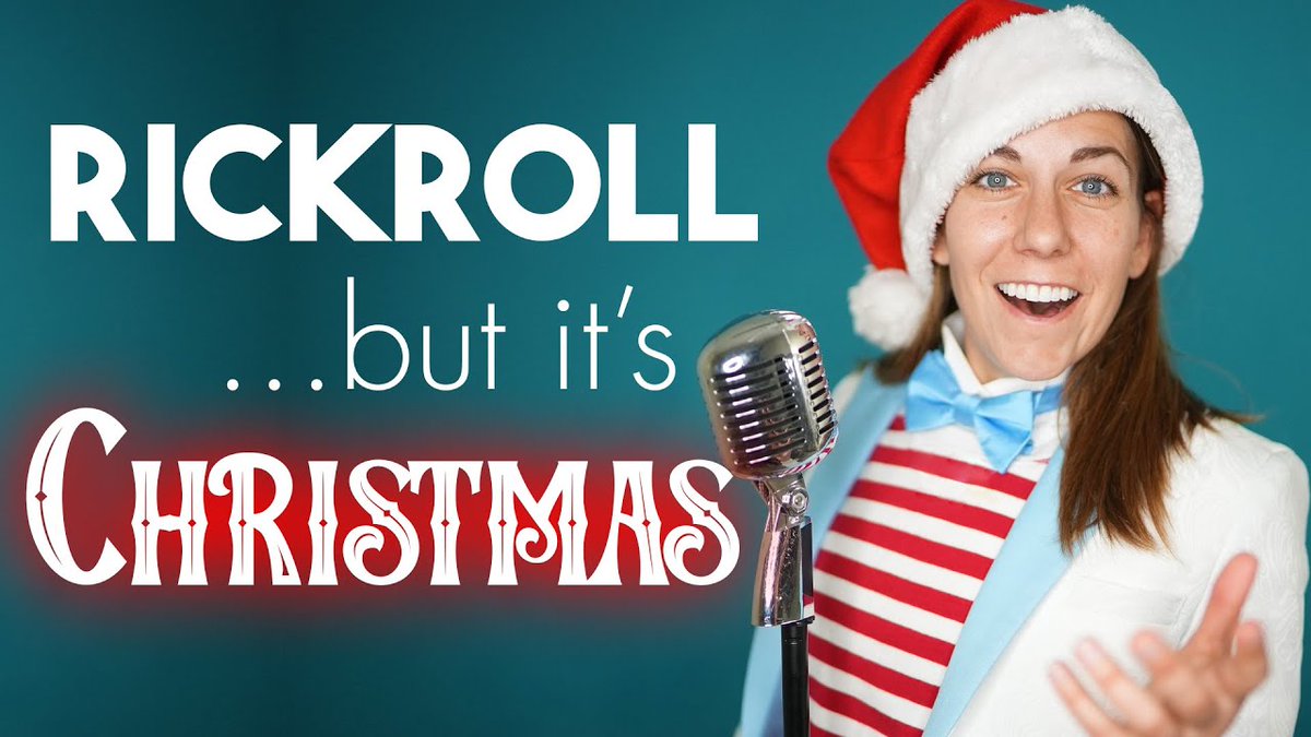 Here's how we turned the RICKROLL song to a CHRISTMAS CAROL 🎄 ...and rickrolled people in public