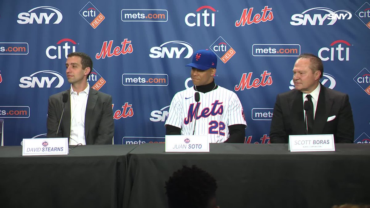 "Why did you choose the Mets?" (via SNY)