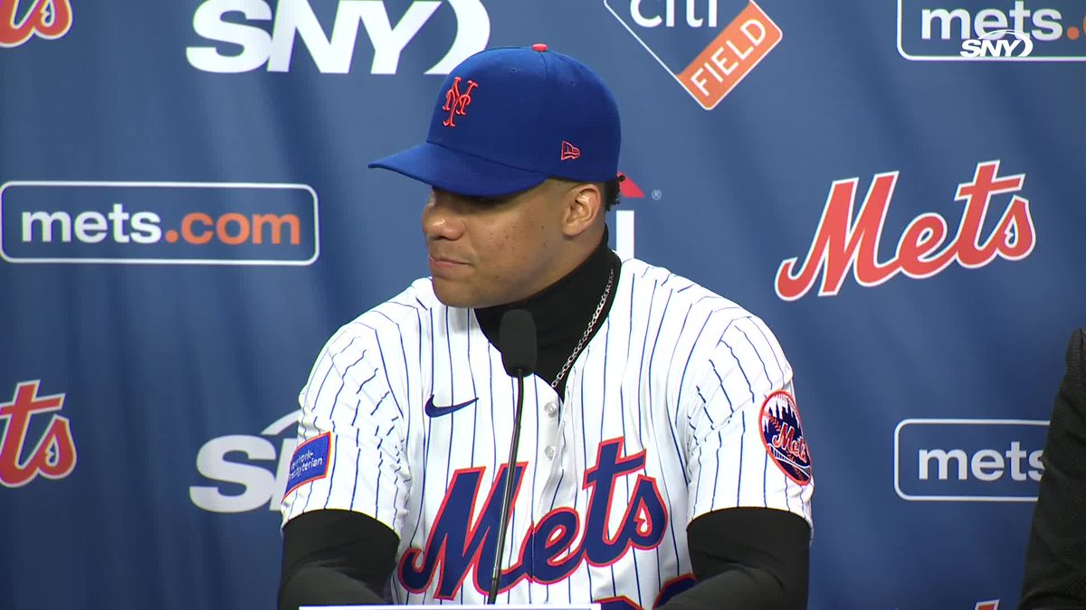 Juan Soto says that the way Steve Cohen and the Mets presented their vision of the future helped him decide to come to Queens