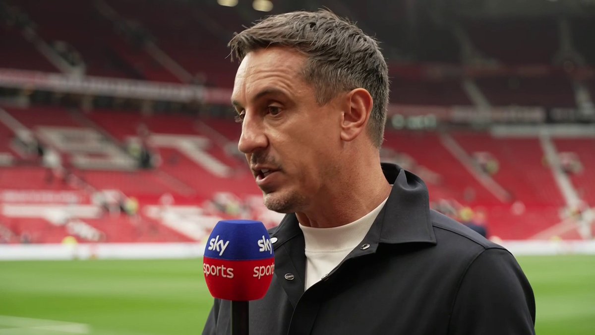 Gary Neville defending Marcus Rashford in a heated argument with Carragher. "He is a 30 goal striker/winger. Get him back to that. We know Rashford is not an attacker. He is a left-sided forward. Quite unique." Amorim subbed him at Viktoria Plzen.