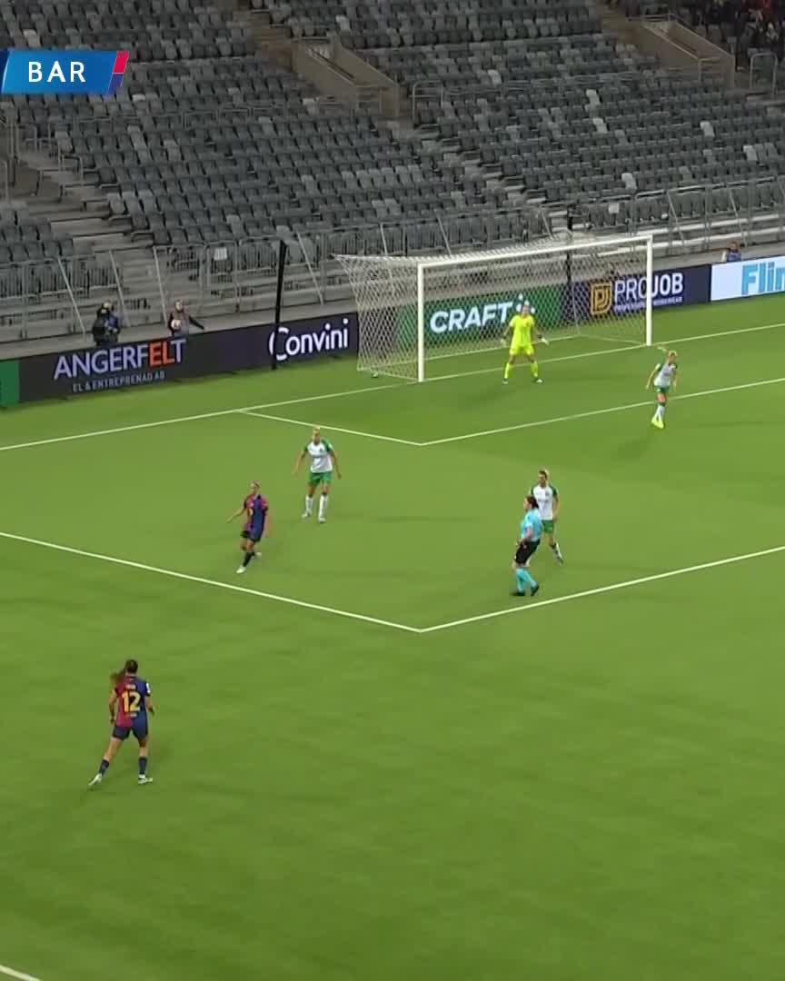 El control de Kika es medio gol… Cuánta calidad!!