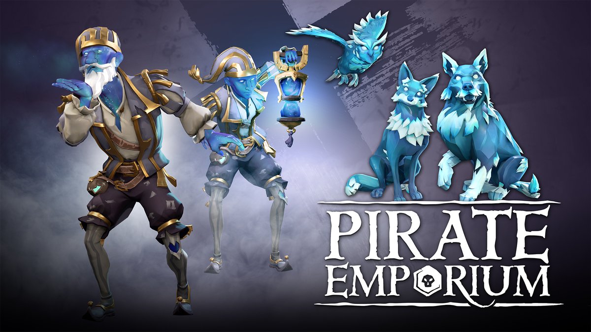 Including a range of whimsical Dreamers' Dust curiosities, new Glacial Curse pets and Bonechiller items returning for the season, take in everything that's arrived with the Pirate Emporium's December update: