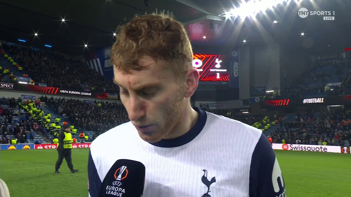 "It's a beautiful stadium, fans are helping them a lot" Despite a disappointing result, Dejan Kulusevski enjoyed playing at Ibrox, now looking to help get Tottenham back to winning ways 👏 Emma Dodds | 📺 TNT Sports & discovery+ UK