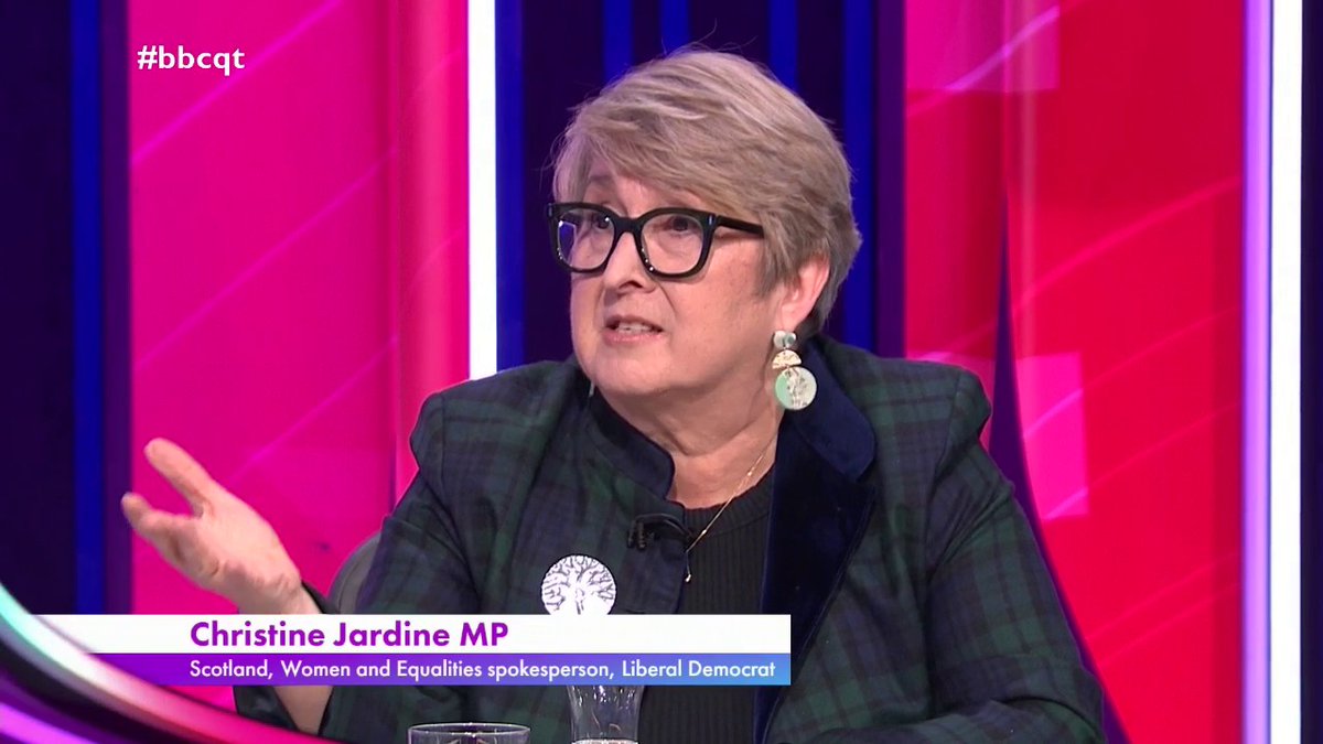 “The flaw I see in Labour’s plan is they are not actually following what communities want, and what communities need” Lib Dem Christine Jardine says housing should be “community-led”, and opposition to Labour's plans could lead to more house building delays #bbcqt