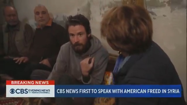 A man identifying himself as an American from Missouri, Travis Timmerman, was found in Syria and said he was freed from a seven- month imprisonment after Bashar al-Assad’s regime collapsed. The man shares his experience first with CBS News.