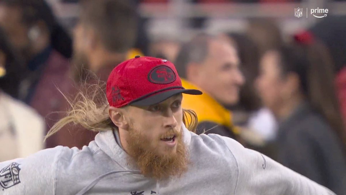 .George Kittle dunking on Tony Gonzalez is incredible 😂