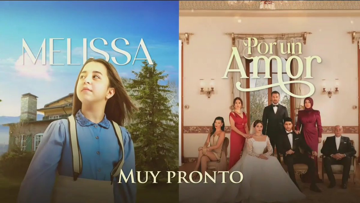 En La Casa de las Novelas Turcas este 2025 lo arrancamos con dos deslumbrantes ESTRENOS: ‘Melissa’ y ‘Por un amor’, MUY PRONTO por Imagen Televisión #MelissaTV #PorUnAmorTV #ImagenTelenovelas