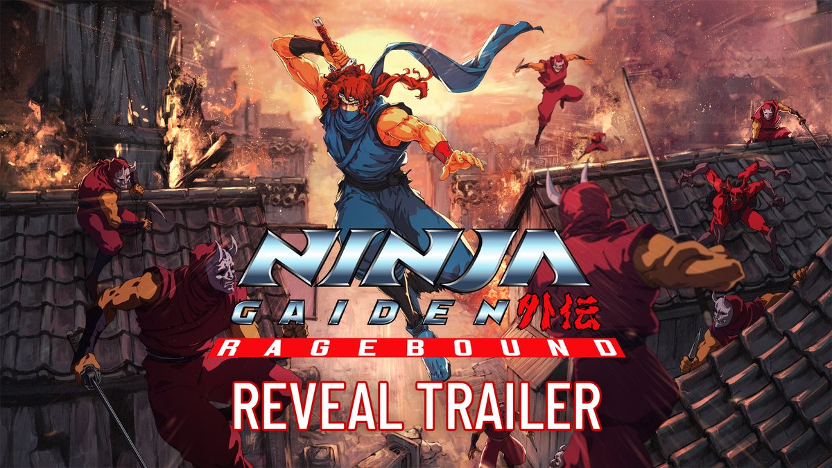 Will you rise to the challenge?🥷 Dotemu, The Game Kitchen and コーエーテクモ join forces in NINJA GAIDEN: Ragebound, a new side-scroller in the legendary #NinjaGaiden series, coming summer 2025! Get ready to face a demonic army as Kenji Mozu!