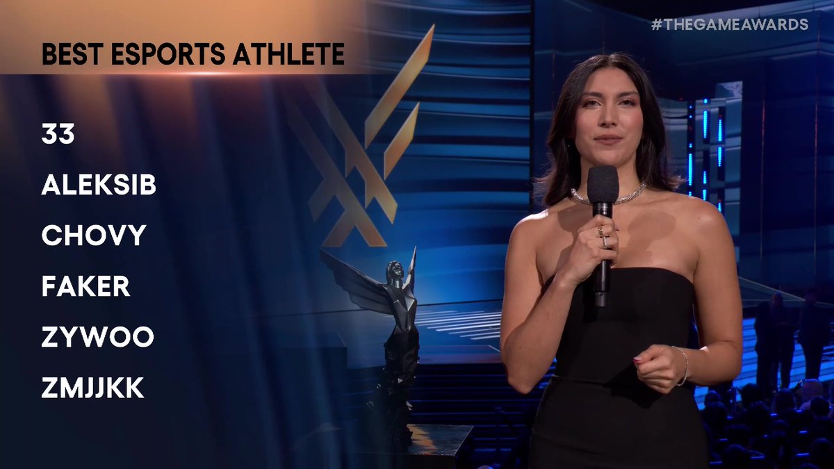 Tough competition, but T1 Faker rose to the challenge! Congrats on bringing home the W for Best Esports Athlete! #GameAwards