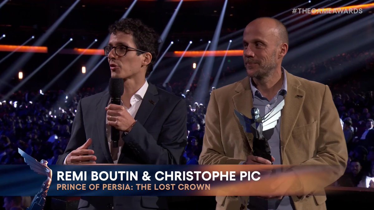 Can we get some noise for Prince of Persia™ in the chat?! They just won Innovation In Accessibility!. Ubisoft #TheGameAwards