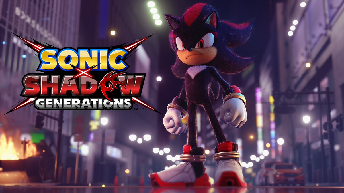 Keanu is Shadow! Owners of the Digital Deluxe Edition of SONIC X SHADOW GENERATIONS can now dash through the streets of Shibuya in this unique stage inspired by the events of the Sonic the Hedgehog 3 movie!