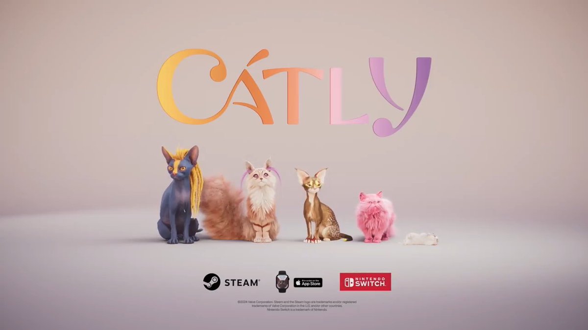 AAA CATs are here! CATLY unveils the most beautiful CAT MMO. Wishlist CATLY now on STEAM! CATLY #TheGameAwards