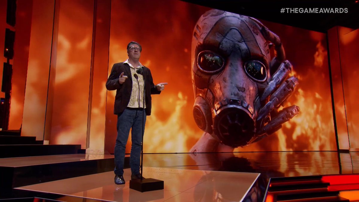 Grab your gearbox, it’s Randy Pitchford. #TheGameAwards