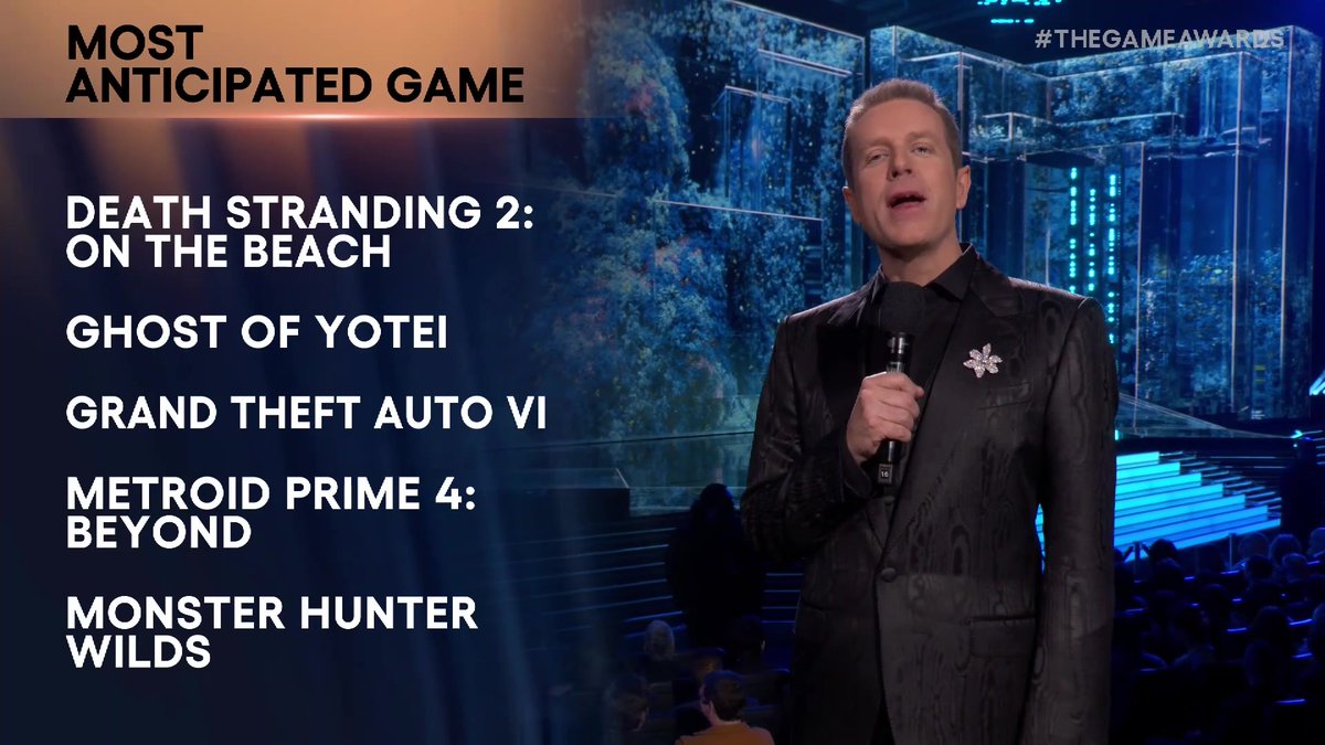 GTA VI is taking home the award for Most Anticipated Game! Rockstar Games #TheGameAwards