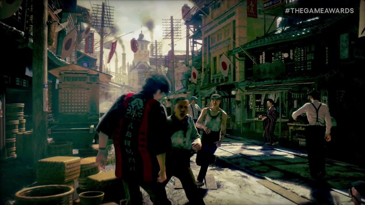 The announcements! They keep on coming! This is Project Century from RGG Studio | Like a Dragon & Yakuza Series #TheGameAwards