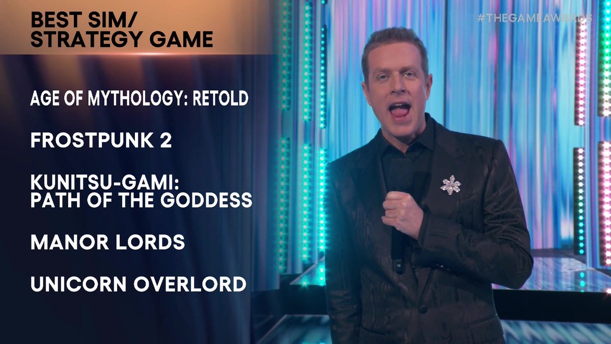 And the winners keep on coming! Congrats to Frostpunk 2 | MODDING CONTEST LIVE for winning best Sims/Strategy Game. 11 bit studios | The Alters OUT NOW #TheGameAwards
