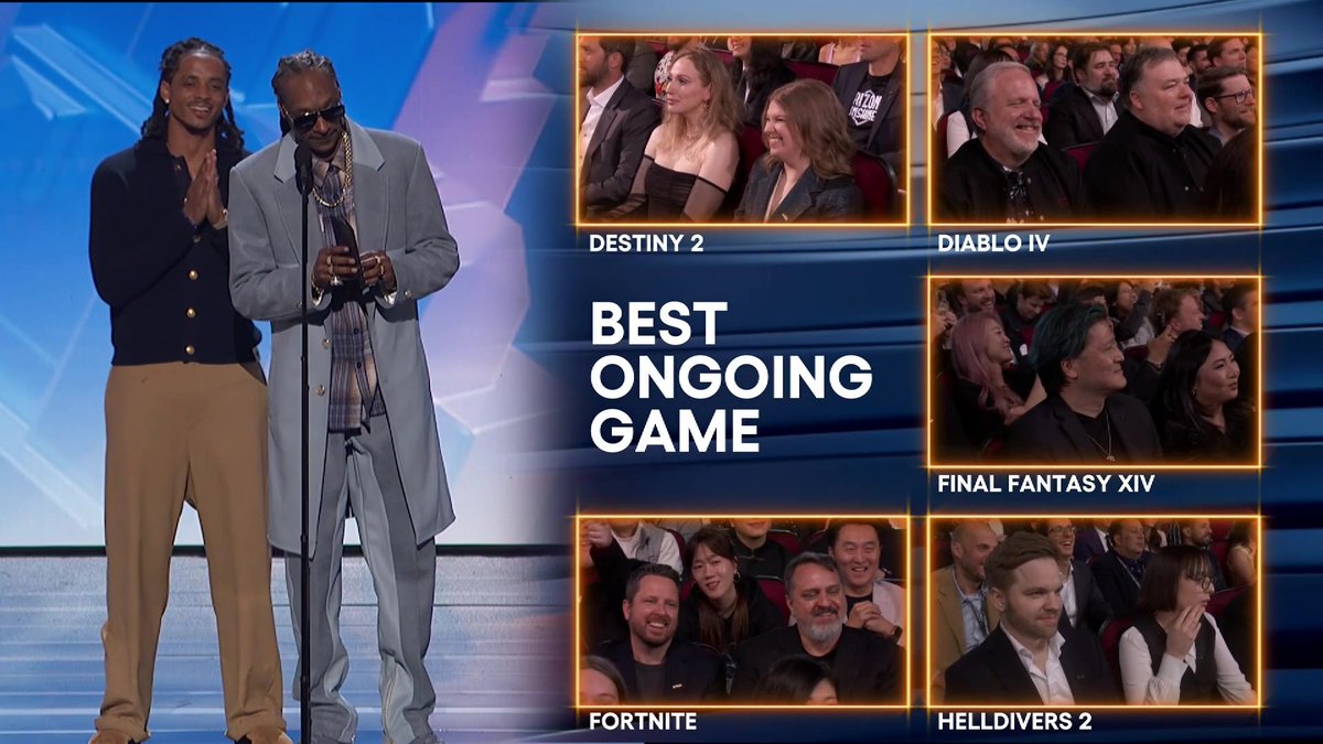 They keep bringing the heat and we can’t get enough! Congrats to Helldivers 2 for bringing home the W for Best Ongoing Game! Arrowhead Game Studios PlayStation #TheGameAwards
