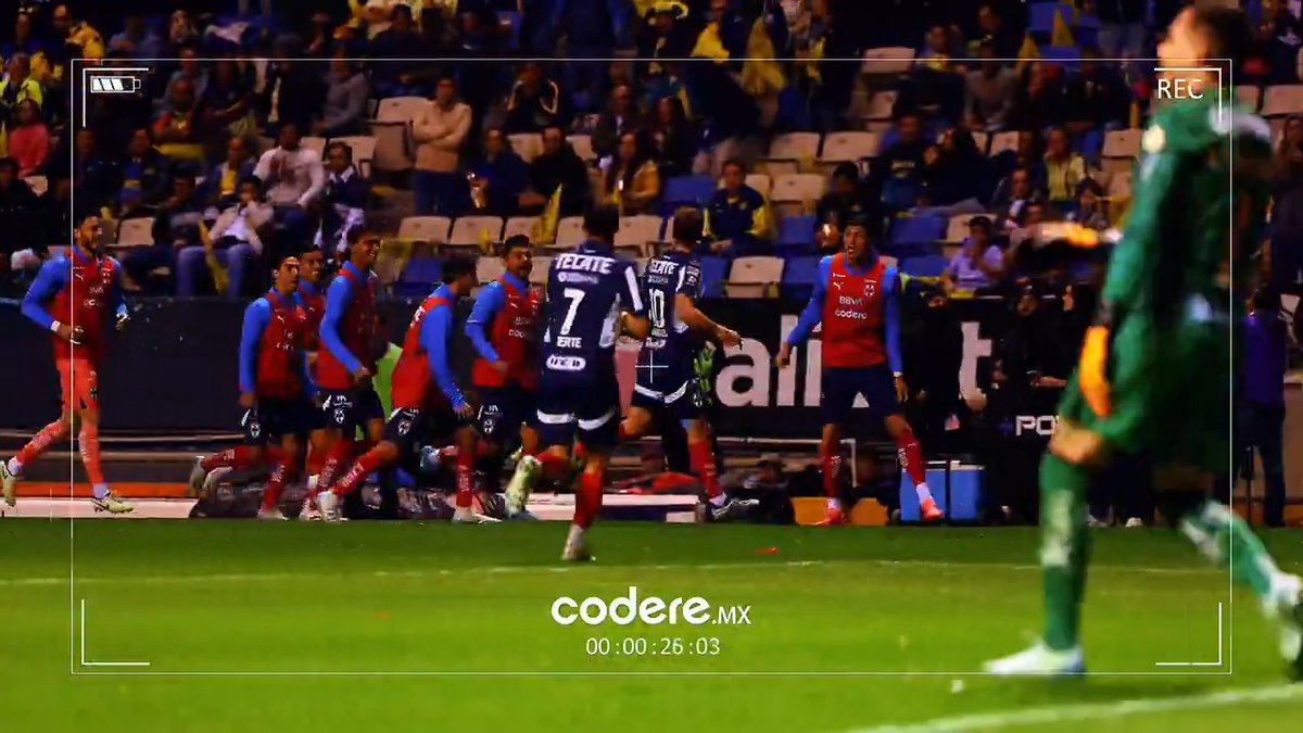 ¡El Golazo de Sergio Canales desde el #LenteRayado Codere.mx!👊🏼🔥⚽ ¡VAMOS POR MÁS, PANDILLA!💙🤍