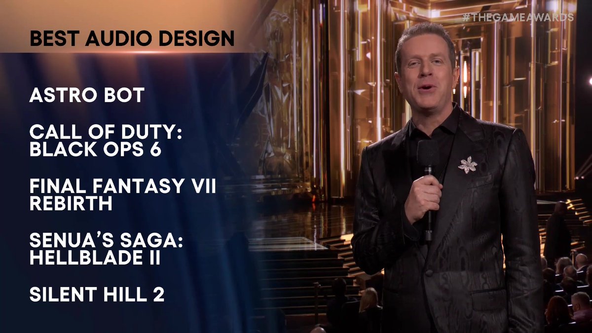 You’re not hearing things. Seuna’s Saga: Hellblade II just won Best Audio Design. Ninja Theory @Xbox #TheGameAwards