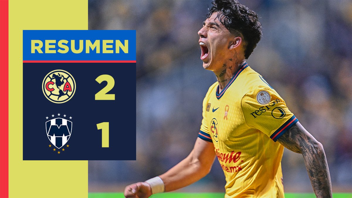 Resumen del América vs. Monterrey 🦅 ⚽️ Final, Ida
