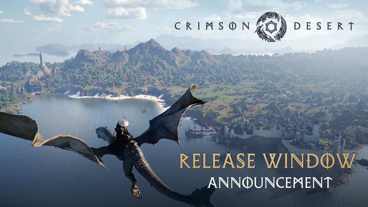 The long-awaited open-world action-adventure Crimson Desert is coming to Steam, PS5, Xbox Series X|S, and Mac in LATE 2025! Wishlist on Steam now: Here begins the saga of Pywel, a continent swept by war for unprecedented power. #CrimsonDesert