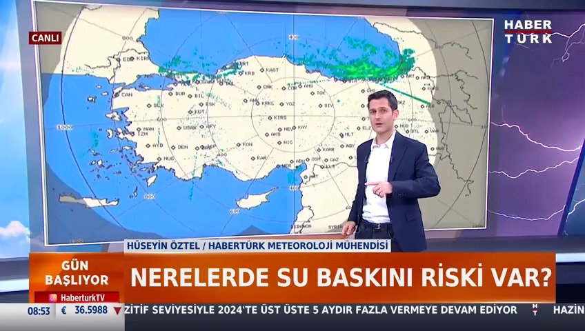 ☔İstanbul'da pazar günü yağmur bekleniyor ❄️Karadeniz'e yoğun kar geliyor Habertürk TV Meteoroloji Mühendisi Hüseyin Öztel #GünBaşlıyor'da Ela Rumeysa Cebeci 🇹🇷'ye anlattı.
