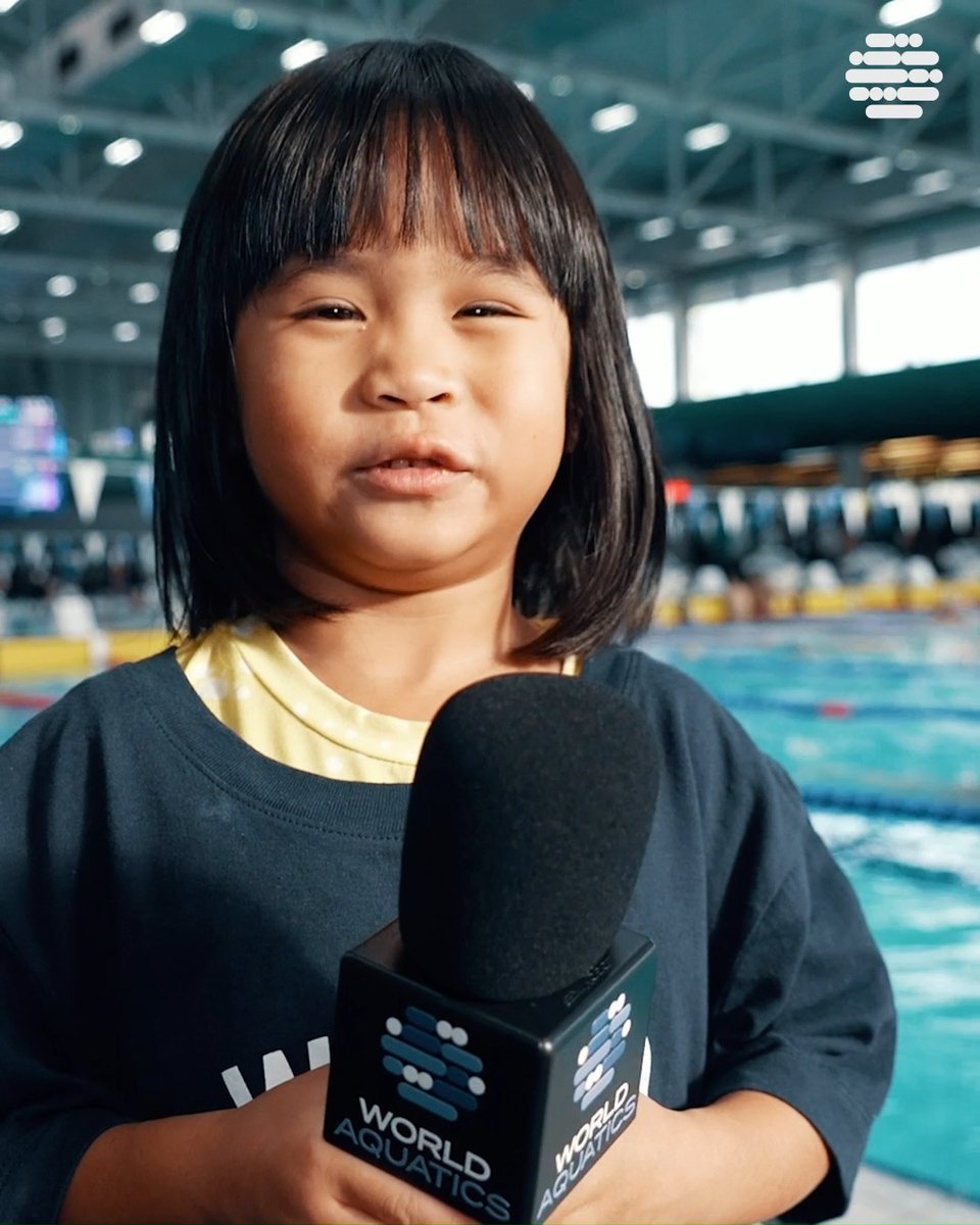 Meet Vanya, the 5-year-old swimming sensation! 🌊🏊‍♂️ Starting young and making waves already. The future looks bright for this little champion! 💪 #AQUABudapest2024