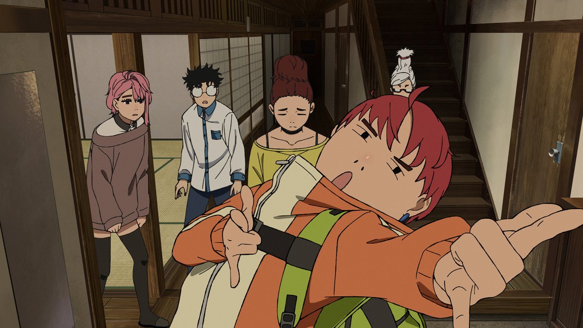 No one: Jiji: 🖐️👊🤙✌️👉 #DANDADAN DAN DA DAN Anime EN